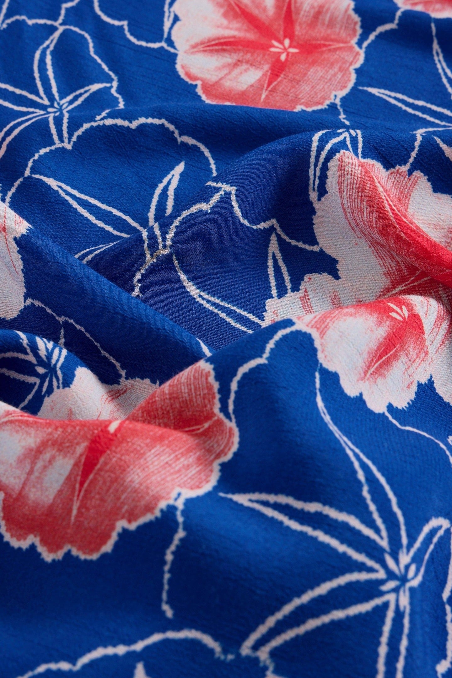 HOPE BIAS CUT MAXI SKIRT BLUE PRINT 5