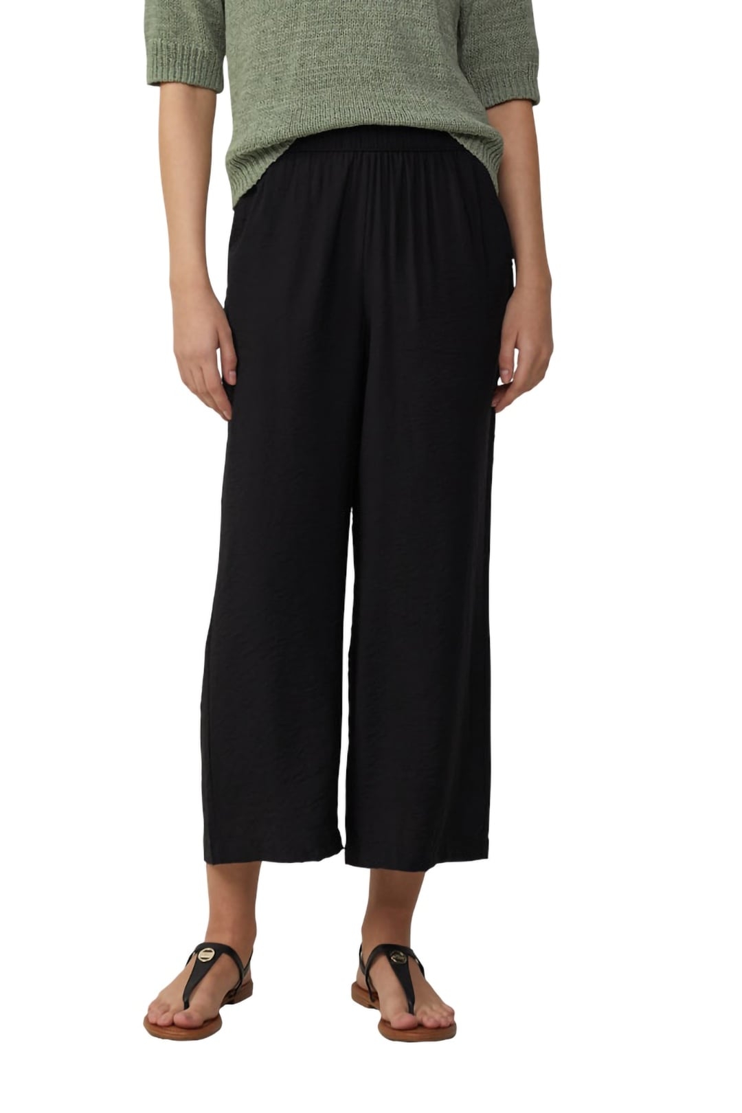 S.OLIVER PANTS BLACK 1