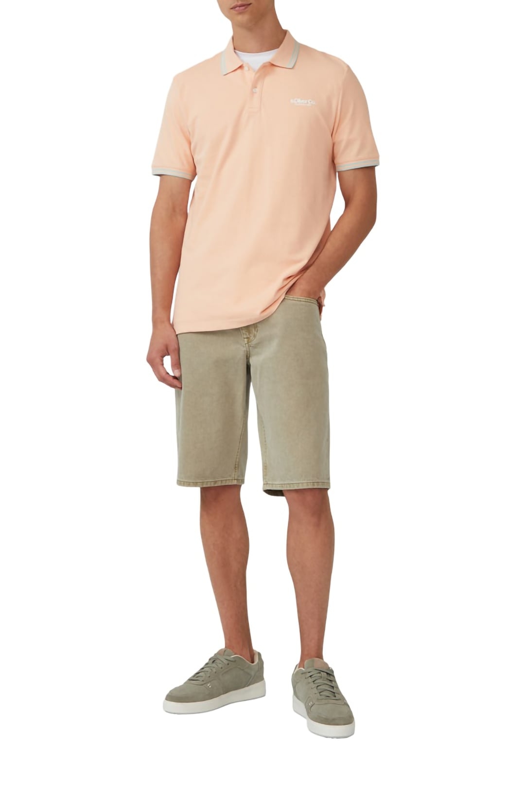 S.OLIVER POLOSHIRTS ORANGE 2