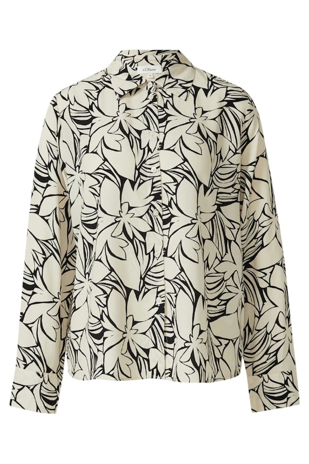 S.OLIVER BLOUSES BLACK 4